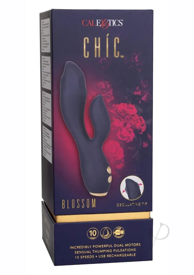 Chic Vibrators Chic Blossom Blue