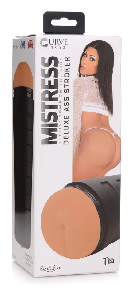Curve Toys Male Sex Toys Tia Deluxe Ass Stroker Medium