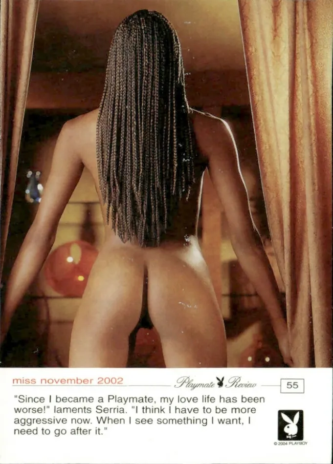 Dans Cards Vibrators Playboy Playmate Review Serria Tawan Card 55 HAS SPOTS Dans Cards Vibrators Playboy Playmate Review Serria Tawan Card 55 HAS SPOTS