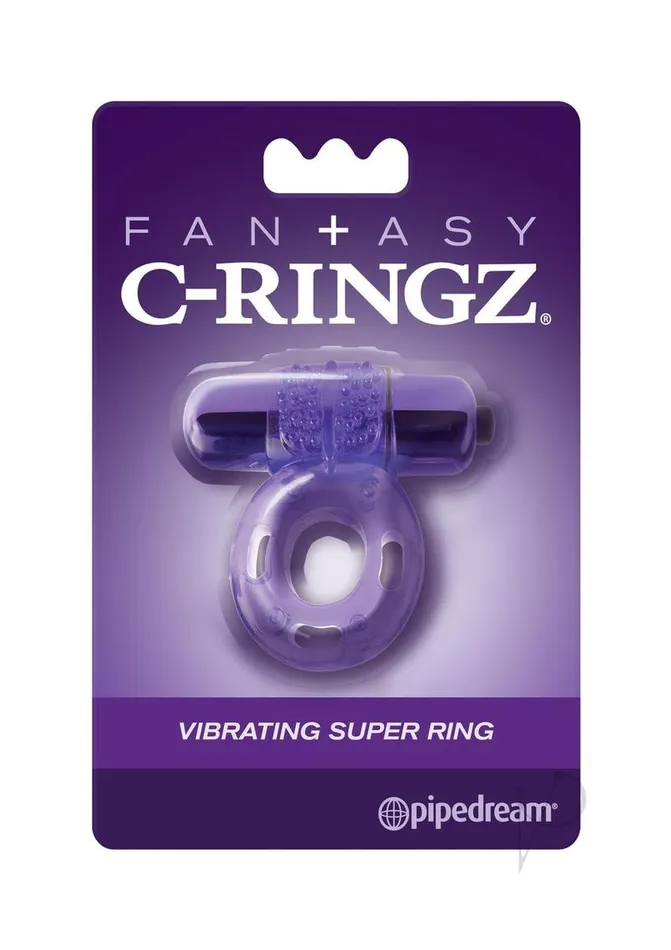 Fantasy CRingz Fcr Vibrating Super Ring Pur Male Sex Toys