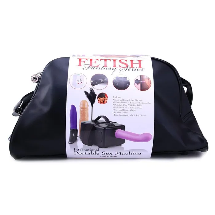 Female Sex Toys Pipedream Fetish Fantasy International Portable Sex Machine Bundle