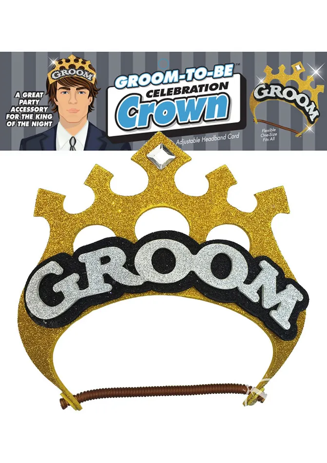 Groom Crown Sashes and Wearables Vibrators