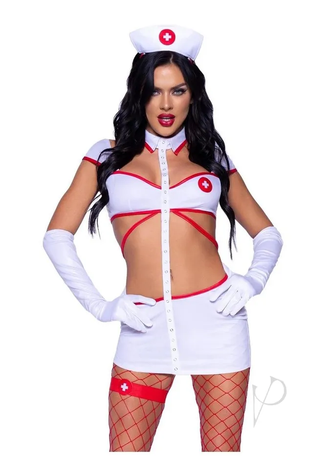 Heartstopping Nurse 4pc Xs White Leg Avenue Vibrators
