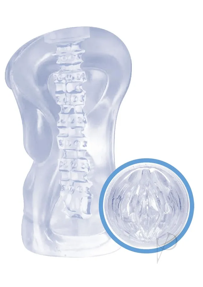 JackIt Male Sex Toys Jack It Frost Stroker Curves
