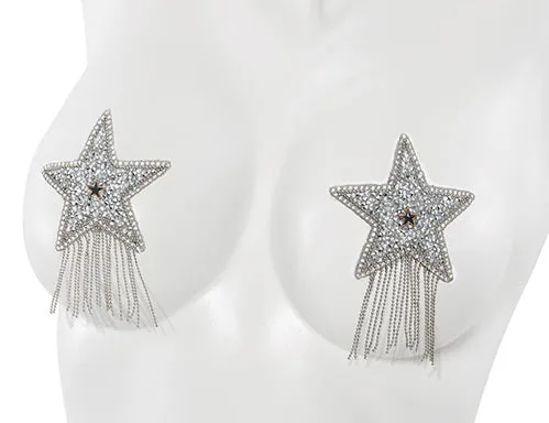 Coquette Star Pasties w Fringe Coquette Vibrators