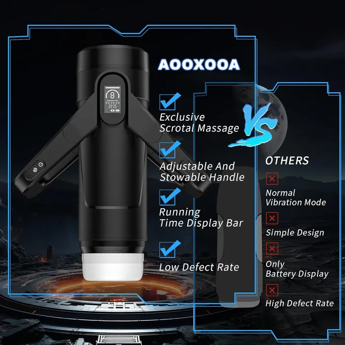 Habakon Male Sex Toys Automatic Male Masturbator with 81 Thrusting Vibration Modes Habakon Male Sex Toys Automatic Male Masturbator with 81 Thrusting Vibration Modes