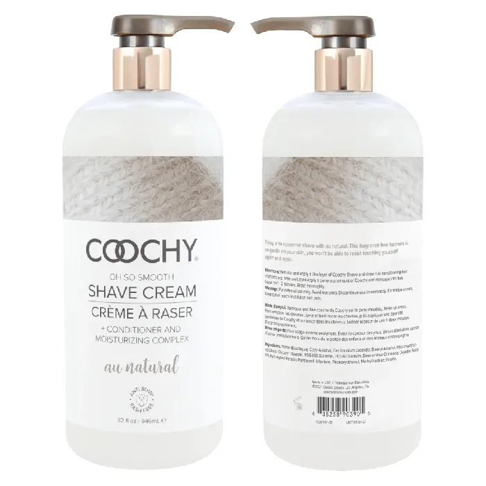Dildos Coochy Shave Cream AU Natural Coochy