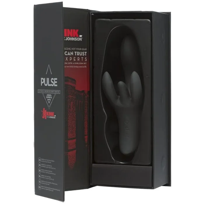 Doc Johnson Doc Johnson Kink Pulse Ultimate 4 Motor Silicone Vibrator Vibrators