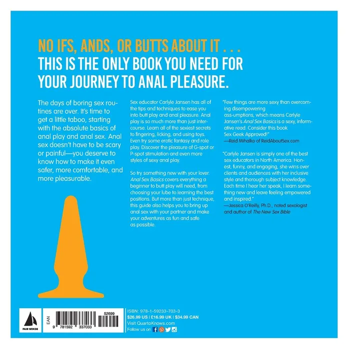 Entrenue Anal Anal Sex Basics by Carlyle Jansen