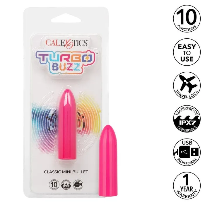 Female Sex Toys CALEXOTICS Calexotics Turbo Buzz Classic Mini Bullet