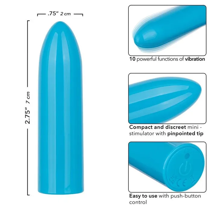 Female Sex Toys CALEXOTICS Calexotics Turbo Buzz Classic Mini Bullet