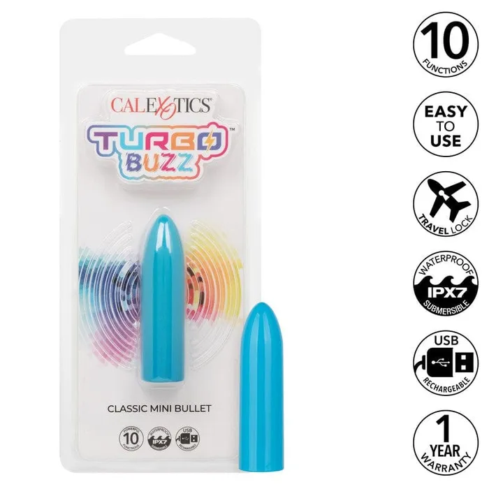 Female Sex Toys CALEXOTICS Calexotics Turbo Buzz Classic Mini Bullet