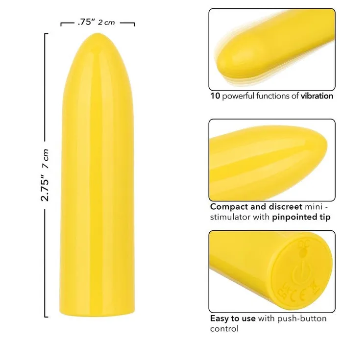 Female Sex Toys CALEXOTICS Calexotics Turbo Buzz Classic Mini Bullet