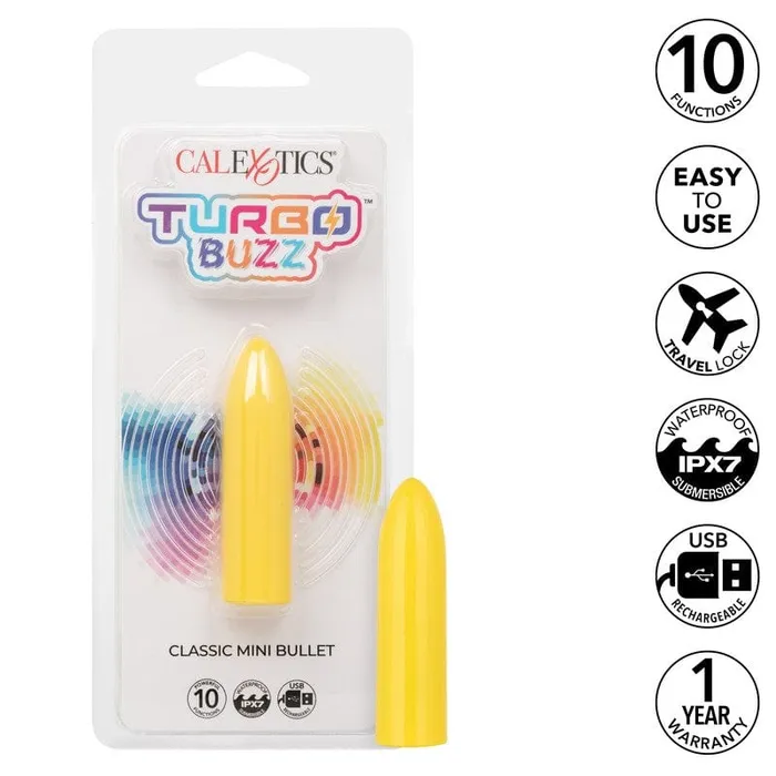 Female Sex Toys CALEXOTICS Calexotics Turbo Buzz Classic Mini Bullet