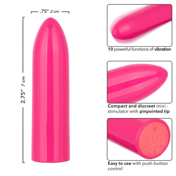Female Sex Toys CALEXOTICS Calexotics Turbo Buzz Classic Mini Bullet
