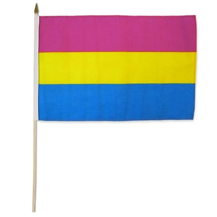 Flags Importer Flags Importer 12 x 18 Pansexual Stick Pride Flag Female Sex Toys Flags Importer Flags Importer 12 x 18 Pansexual Stick Pride Flag Female Sex Toys