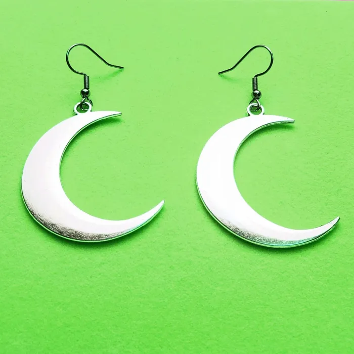 Male Sex Toys Alien Bratz Large Moon Earrings