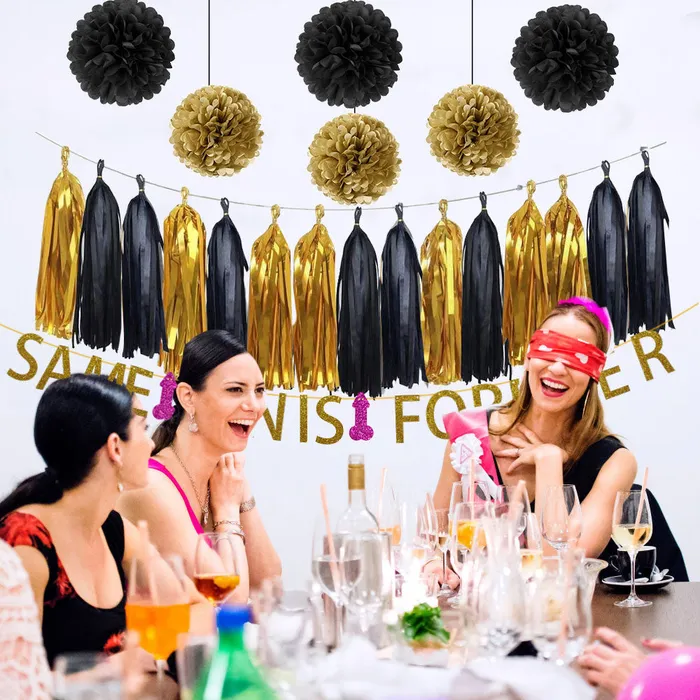 Male Sex Toys All Bachelorette Same Penis Forever Party Decoration Kit