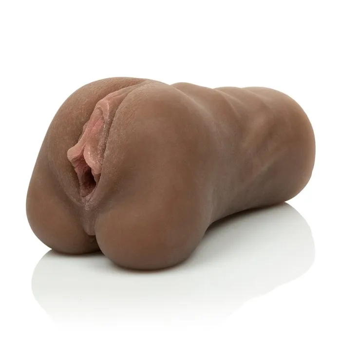 Male Sex Toys Calexotics Stroke It Pussy Brown CALEXOTICS