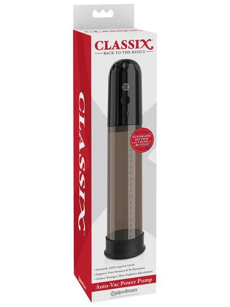 Pipedream Products Classix AutoVac Power Pump Female Sex Toys