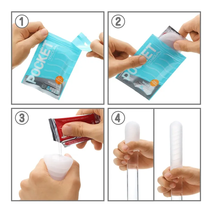 Tenga Male Sex Toys Tenga Pocket Masturbation Sleeve