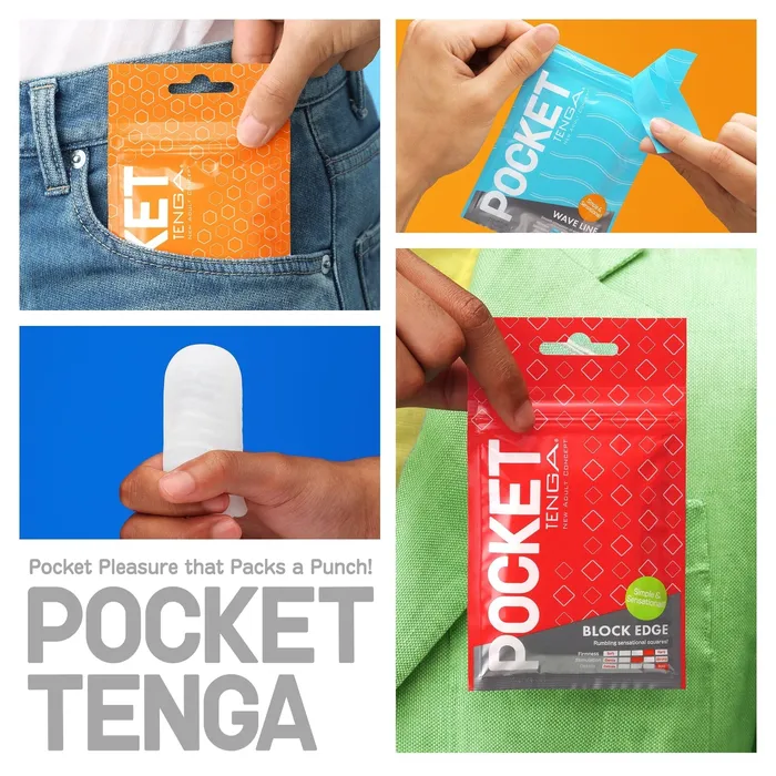 Tenga Male Sex Toys Tenga Pocket Masturbation Sleeve