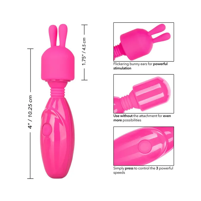 Vibrators Calexotics Tiny Teasers Bunny Pink Vibrators Calexotics Tiny Teasers Bunny Pink