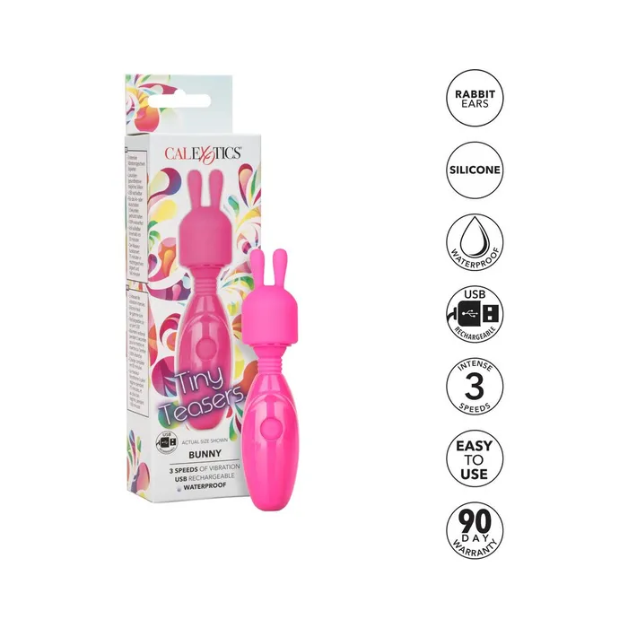 Vibrators Calexotics Tiny Teasers Bunny Pink Vibrators Calexotics Tiny Teasers Bunny Pink