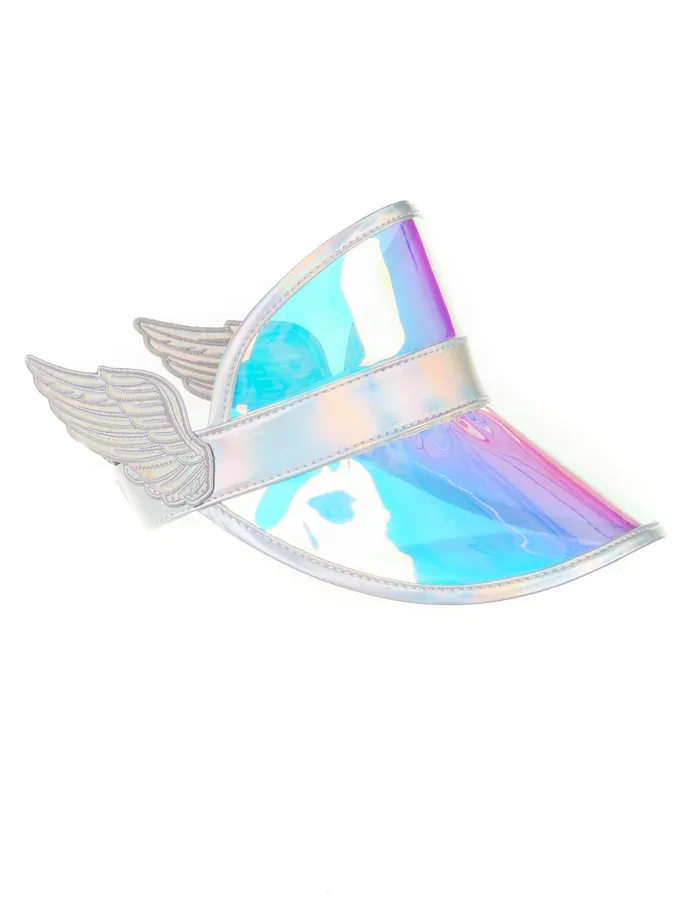 Vibrators retroElectric VISOR Roller Skating Music Festival WINGS Metallic LASER Fydelity