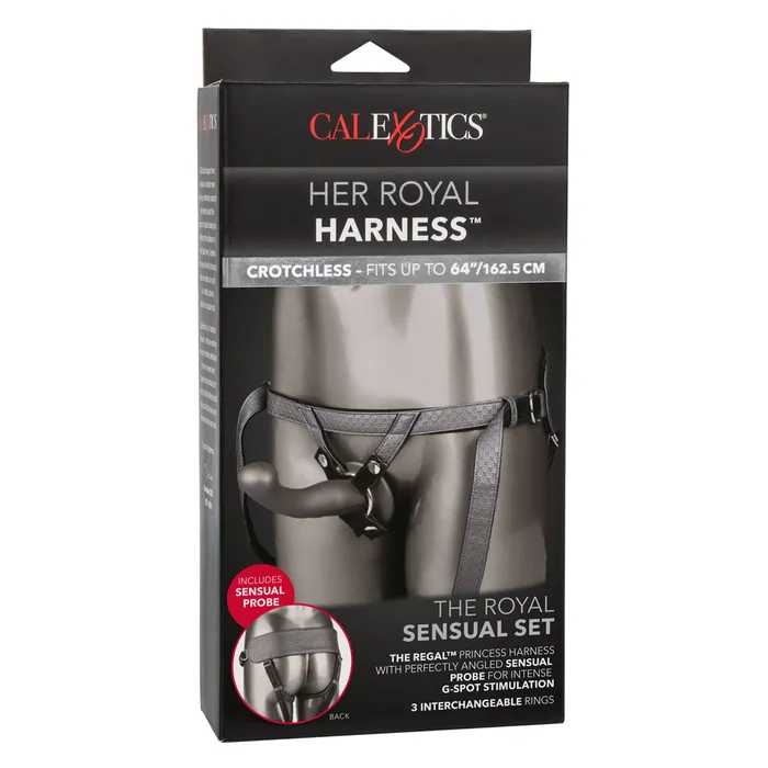 California Exotics Female Sex Toys Her Royal Harness The Royal Sensual Set