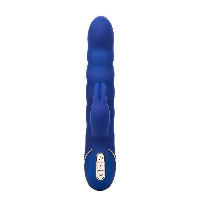 California Exotics Female Sex Toys Jack Rabbit Signature Silicone Wave Motion Rabbit Vibrator