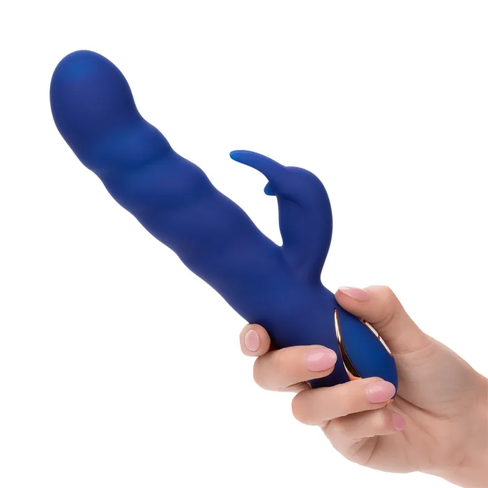 California Exotics Female Sex Toys Jack Rabbit Signature Silicone Wave Motion Rabbit Vibrator