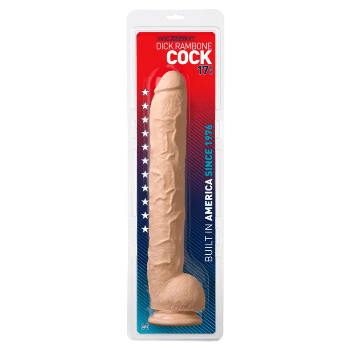 Dildos Doc Johnson Doc Johnson Dick Rambone 17 Cock