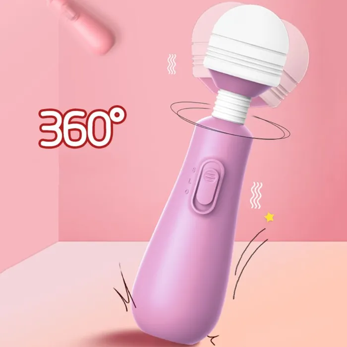 Female Sex Toys Lusty Age 2 Speeds Cordless Portable Wand Massager Sex Toy