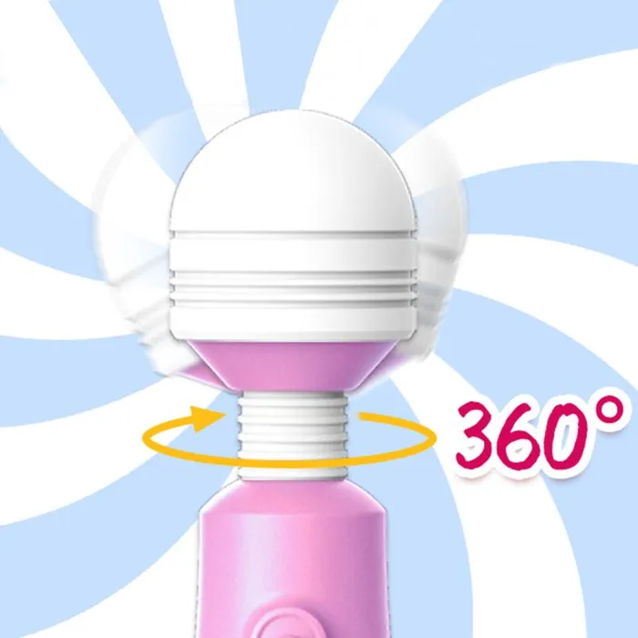 Female Sex Toys Lusty Age 2 Speeds Cordless Portable Wand Massager Sex Toy