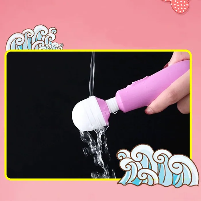 Female Sex Toys Lusty Age 2 Speeds Cordless Portable Wand Massager Sex Toy