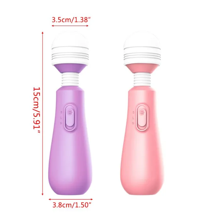 Female Sex Toys Lusty Age 2 Speeds Cordless Portable Wand Massager Sex Toy