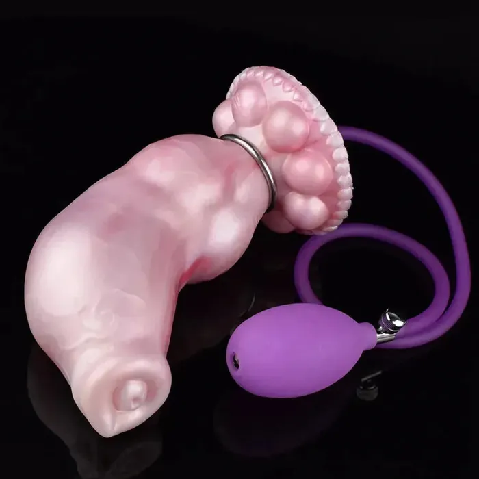 Female Sex Toys Xinghaoya Silicone Inflatable Dildo Xinghaoya