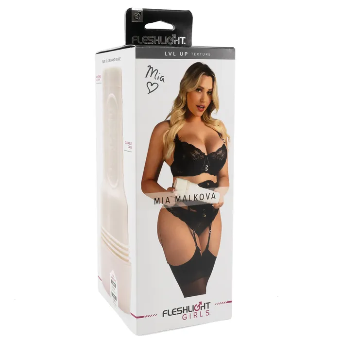 Fleshlight Fleshlight Girls Mia Malkova Lvl Up Textured Vaginal Masturbator Male Sex Toys