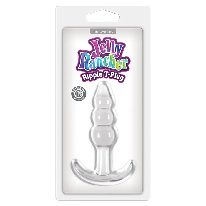 Jelly Rancher Ripple Anal TPlug ns novelties Male Sex Toys