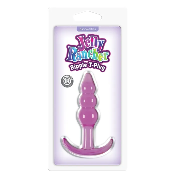 Jelly Rancher Ripple Anal TPlug ns novelties Male Sex Toys