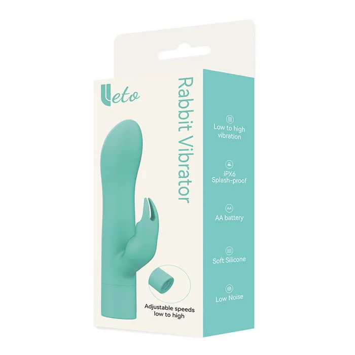 Leto Female Sex Toys Leto Multispeed Mini GSpot Rabbit Vibrator