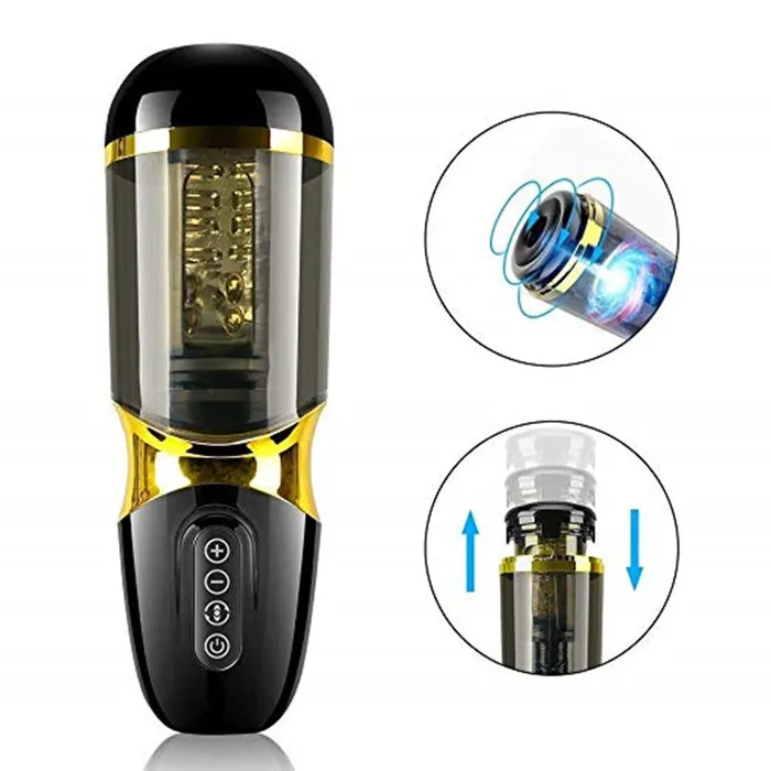 Lusty Age Automatic Piston Rotating Sucking Male Masturbator Cup Male Sex Toys