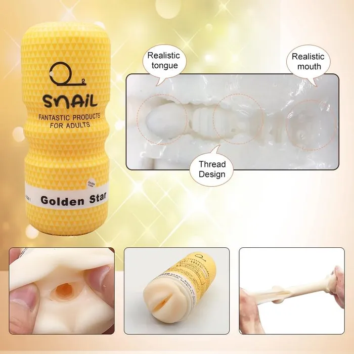 Lusty Age Male Sex Toys Realistic Vagina Anal Male Masturbator