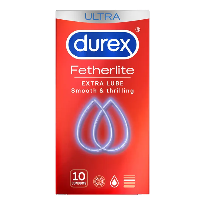 Male Sex Toys Claredale Durex Fetherlite Extra Lube Condoms