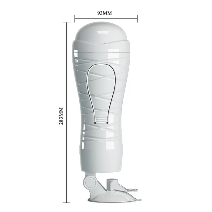 Male Sex Toys Crazy Bull Crazy Bull Flora Vibrating Vagina Masturbator With Adjustable Stand