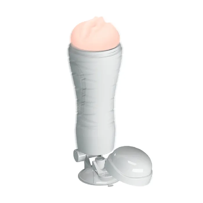 Male Sex Toys Crazy Bull Crazy Bull Flora Vibrating Vagina Masturbator With Adjustable Stand