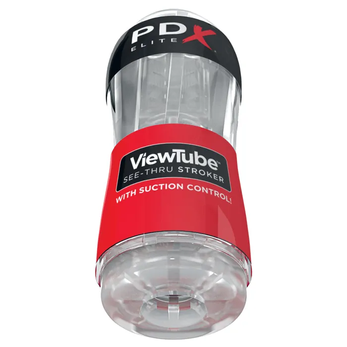 Male Sex Toys PDX Elite ViewTube SeeThrough Stroker With Suction Control Pipedream