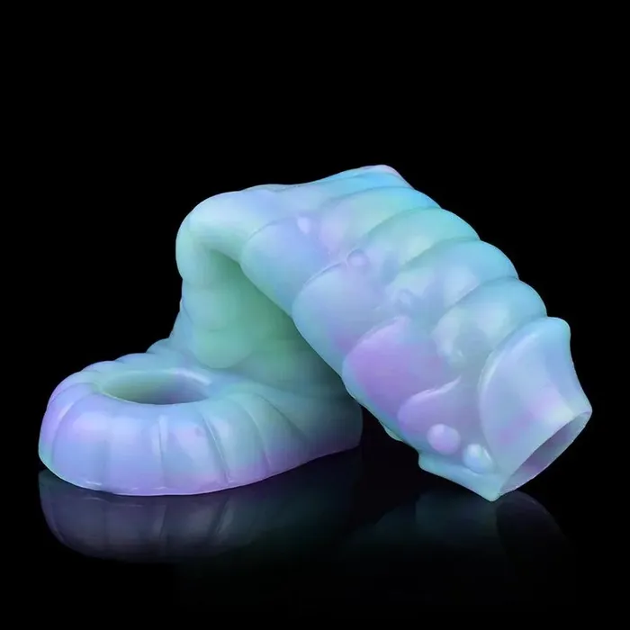 Male Sex Toys Xinghaoya Luminous Silicone Male Dick Extender