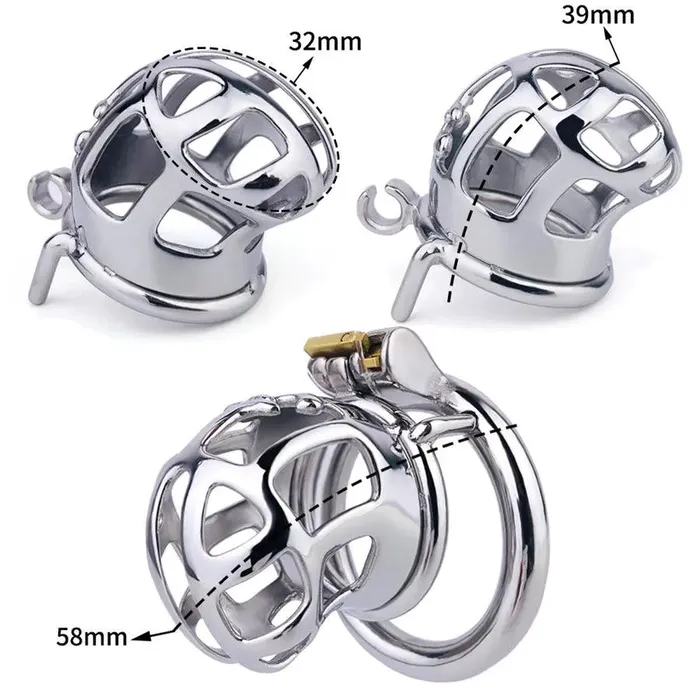 Male Sex Toys Xinghaoya Xinghaoya115 Metal Chastity Cage